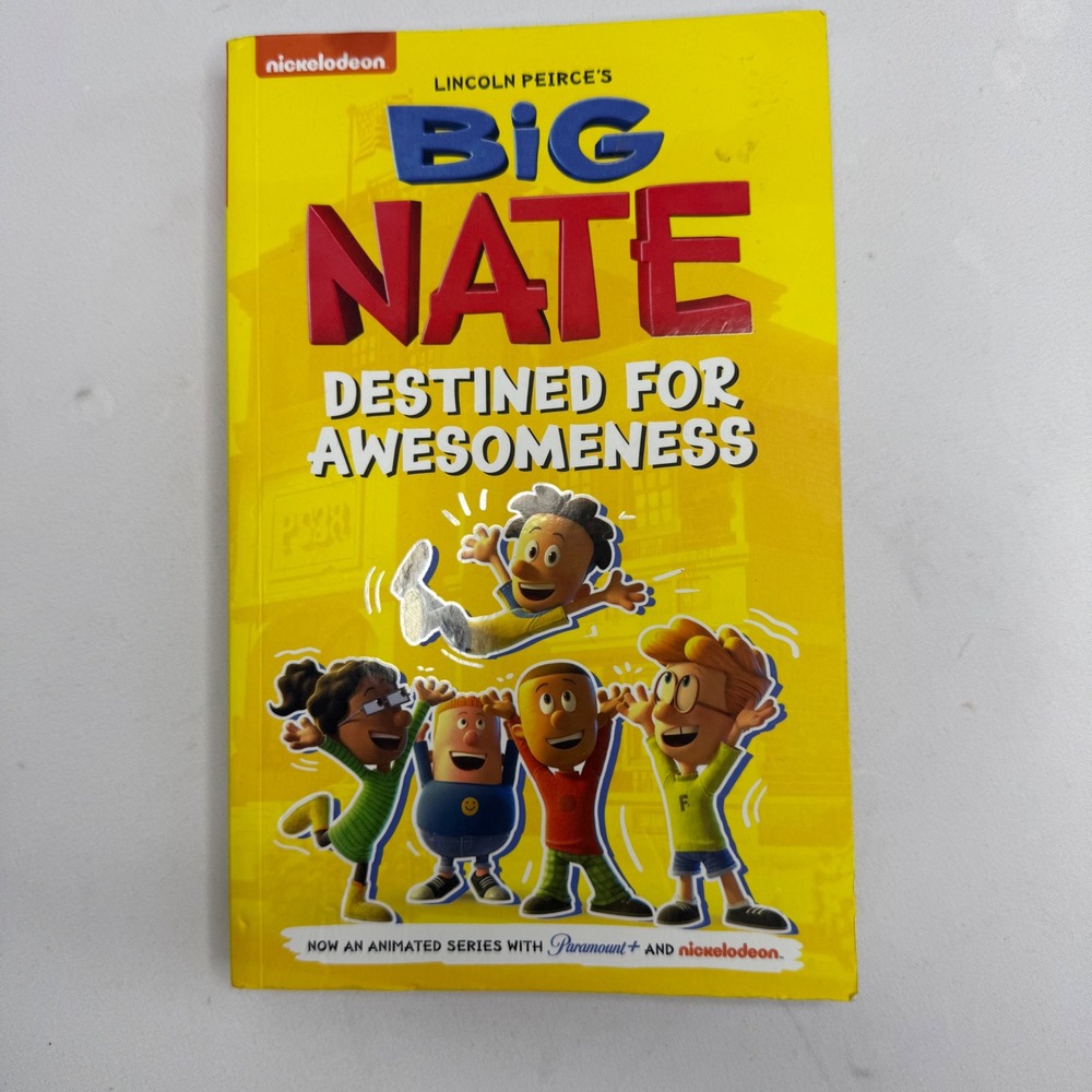 Big Nate Destined for Awesomeness Graphic Novel Nickelodeon Lincoln Peirce 2022